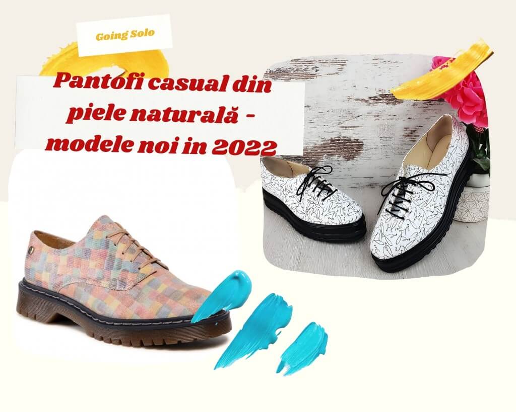 Expression Rest posture Pantofi casual din piele naturală - modele noi in 2022 - Totul despre  pantofi, totul despre incaltaminte si nu numai